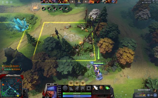 《DOTA2》7.2天辉优势路补刀斧使用技巧