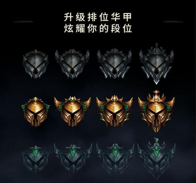 《LOL》S9最好看段位图标