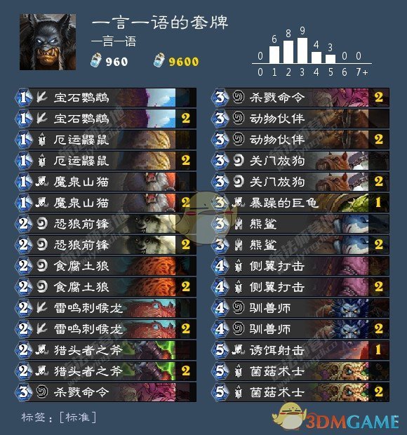 《炉石传说》2019平民卡组推荐