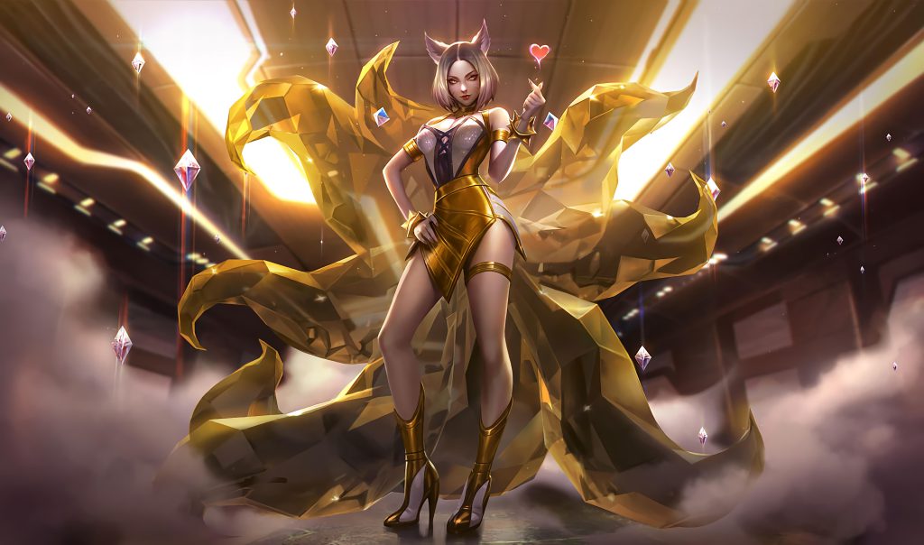 《LOL》阿狸KDA至臻皮肤4860×2868高清原画