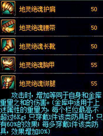 《DNF》要求奇葩的装备