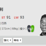《FIFA online4》贝利详细数据一览