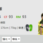 《FIFA online4》格策详细数据一览