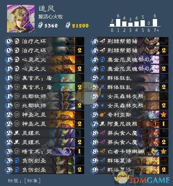 《炉石传说》暗影崛起牧师卡组推荐