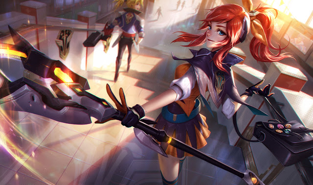 《LOL》战斗学院拉克丝皮肤介绍