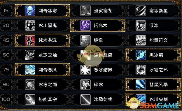 《魔兽世界》8.2法师天赋选择