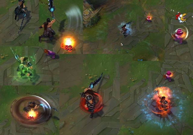 《LOL》蛮王重做技能特效展示