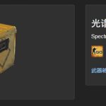 光谱武器箱出什么刀
