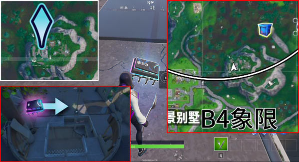 《堡垒之夜》53号芯片位置介绍
