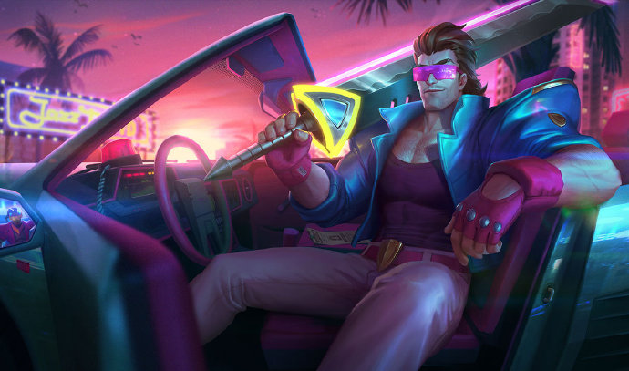 《LOL》德玛西亚警官盖伦皮肤介绍