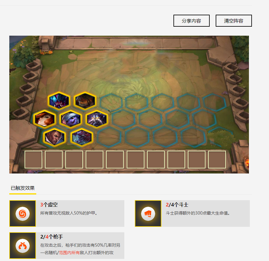 《LOL》云顶之弈3虚空4枪手阵容搭配