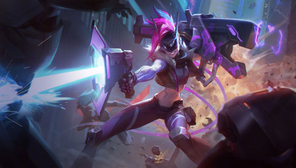 《LOL》2019源计划金克斯皮肤特效一览