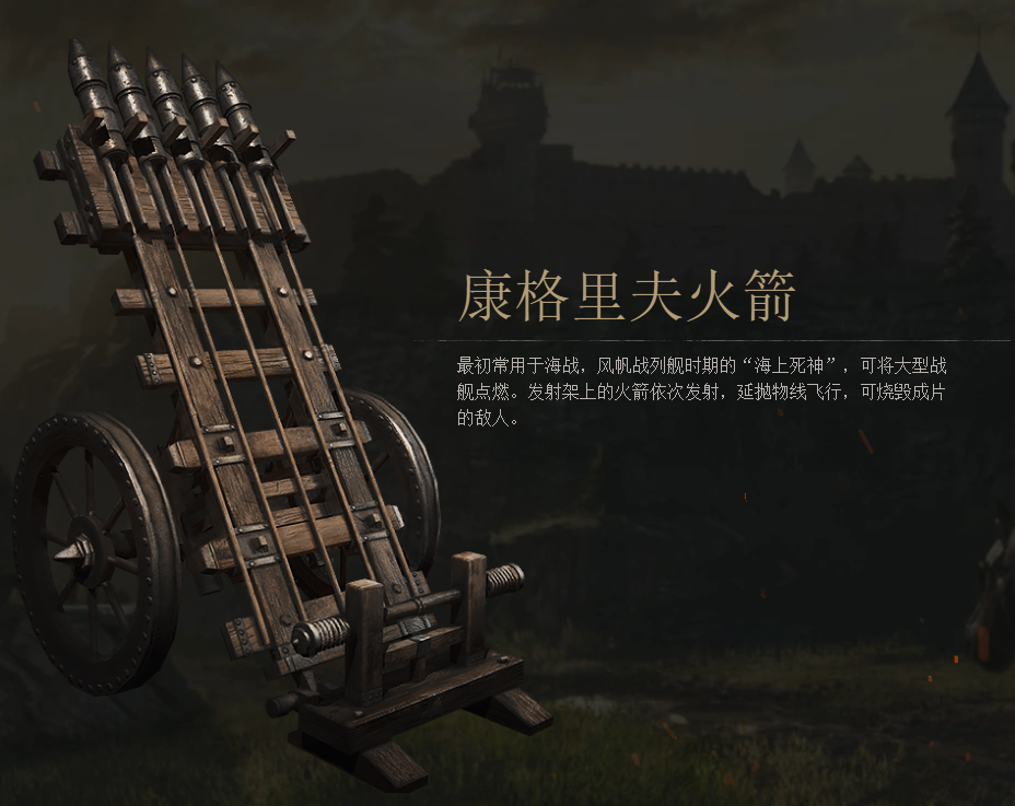 《战意》康格里夫火箭图鉴