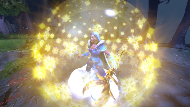 《DOTA2》 2019国际邀请赛珍宝之瓶纯金寒冰菁华武器介绍