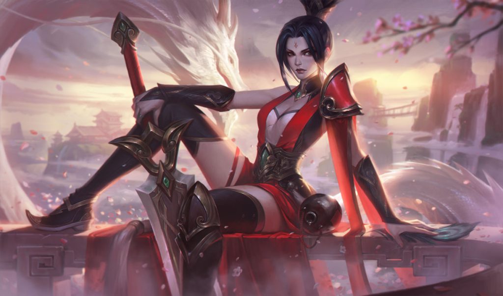 《LOL》玉剑传说锐雯皮肤介绍