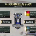 《LOL》S9全球总决赛八强赛首发名单一览
