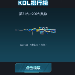 《CF》老玩家回归KOL排行榜21-200名奖励