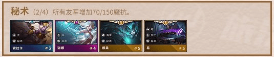《LOL》云顶之弈S2赛季秘术阵容搭配推荐