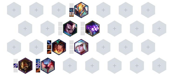 《LOL》云顶之弈9.22沙漠风秘剑阵容魔腾站位分析
