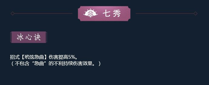 《剑网3》11月12日凌雪藏锋七秀技改解读