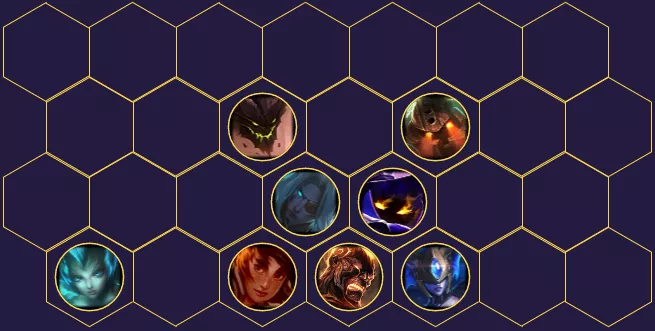 《LOL》云顶之弈9.23海洋山脉六法泰坦站位介绍