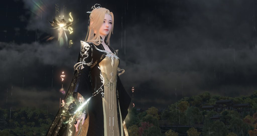 《逆水寒》素问守心镇魔武器皮肤外观介绍