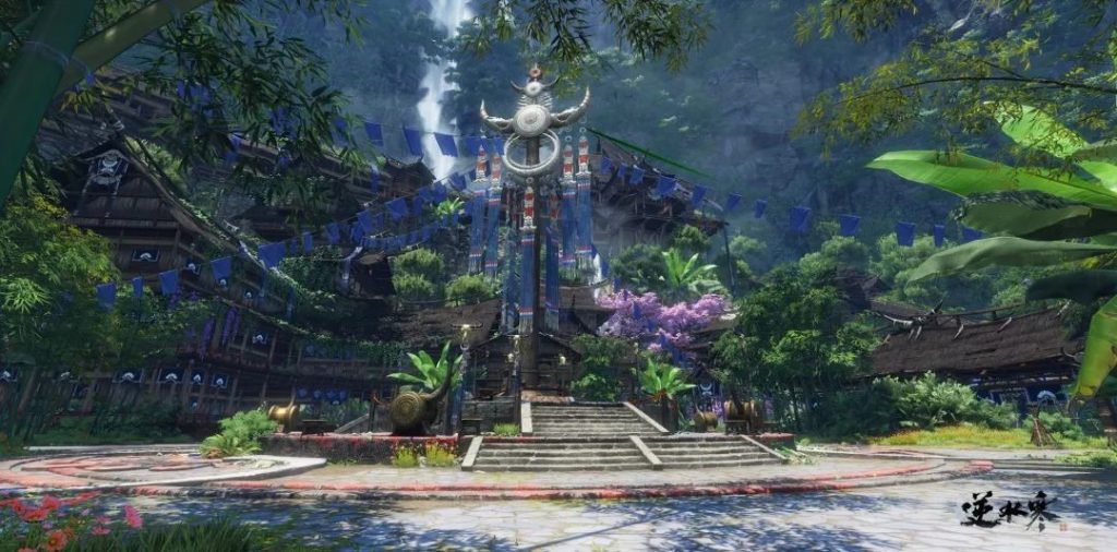 《逆水寒》新地图青天寨预览