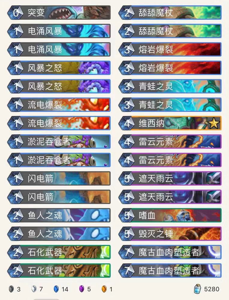 《炉石传说》巨龙降临过载萨卡组介绍