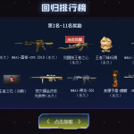 《CF》回归排行榜1-11名奖励一览
