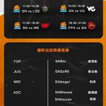 《LOL》2019SN德杯大名单一览