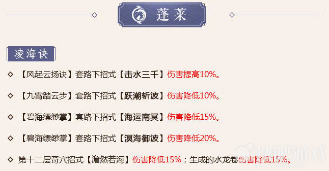 《剑网3》怒海争锋蓬莱改动介绍