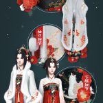 《逆水寒》绯华燃雪套装外观介绍