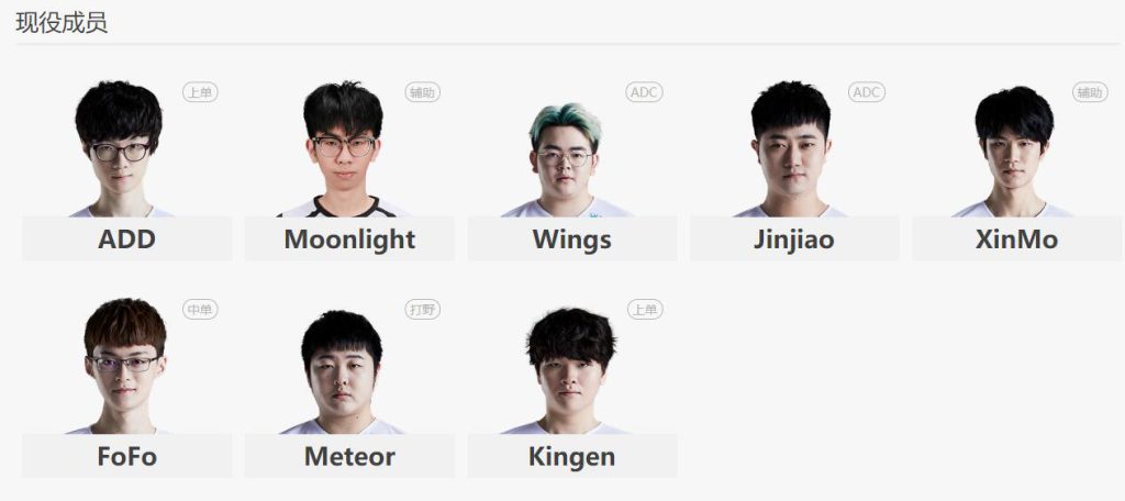 《LOL》2020BLG春季赛战队阵容介绍