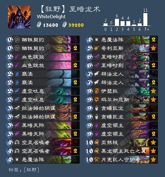 《炉石传说》巨龙降临至暗龙术卡组攻略