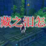 原神隐藏之泪怎么上去