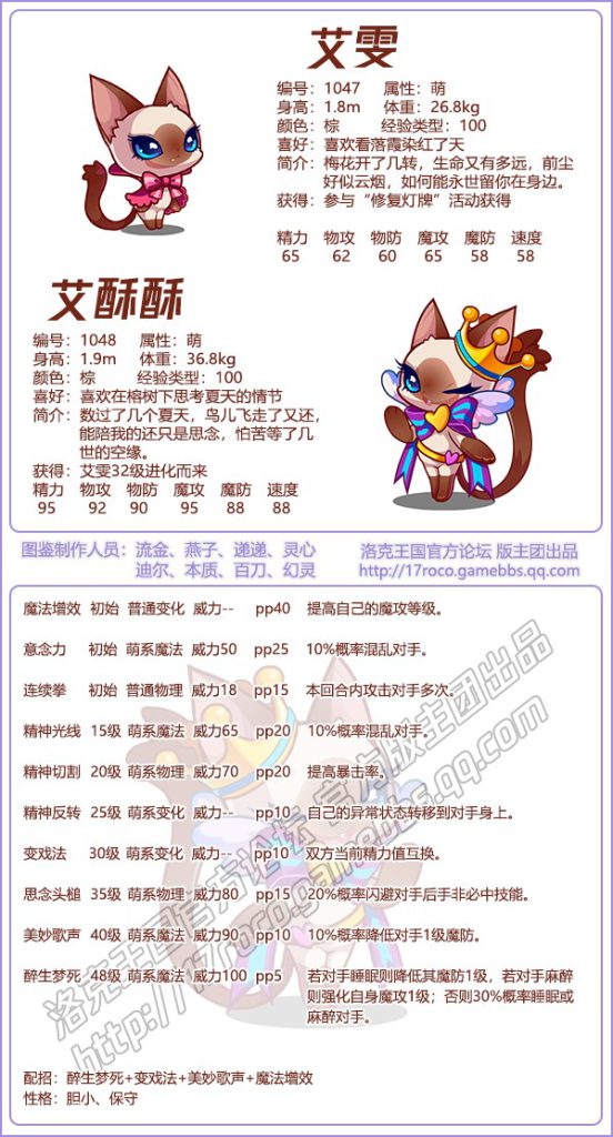 洛克王国艾酥酥性格推荐