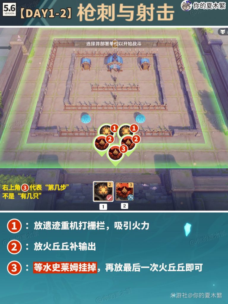 原神雨阵奔流之述演第二关攻略