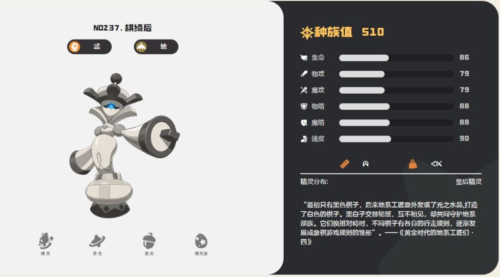 洛克王国世界棋绮后技能一览