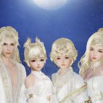 《剑网3》新金发天山月明造型一览