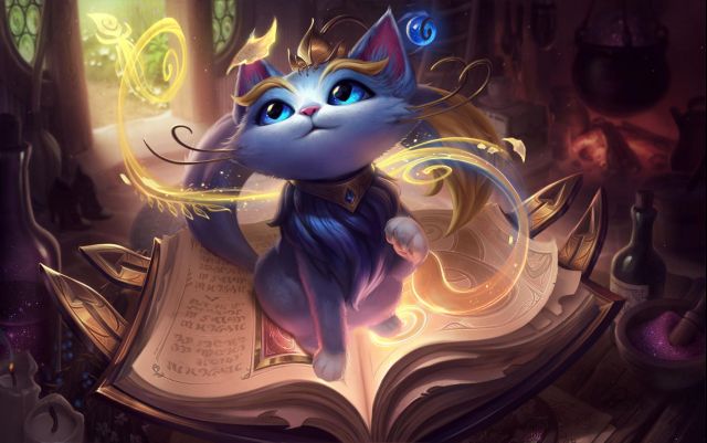 《LOL》魔法猫咪悠米技能原画背景详细介绍